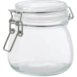 Bocal en verre fermeture mécanique 20cl x6