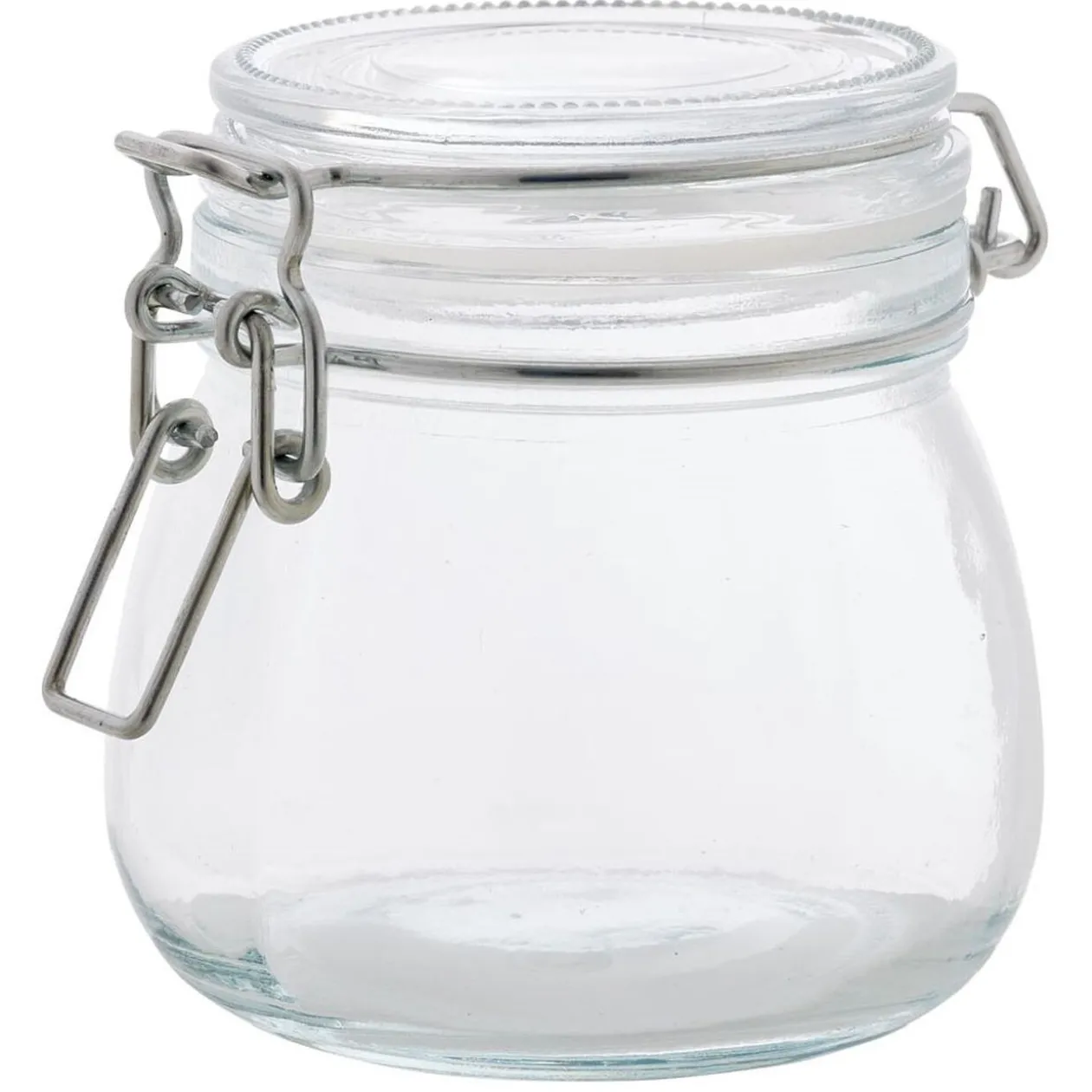 Bocal en verre fermeture mécanique 20cl x6