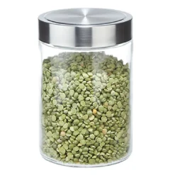 Bocal en verre pour conservation alimentaire x4