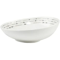 Bol à salade porcelaine contour Ø20 cm