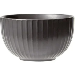 Bol en grès noir x4