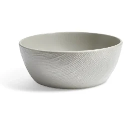 Bol en grès texturé gris