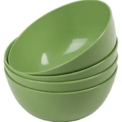Bol en plastique couleur unie x 4