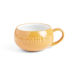 Bol forme citrouille avec couvercle et poignée Ø14cm