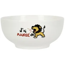 Bol humoristique en céramique