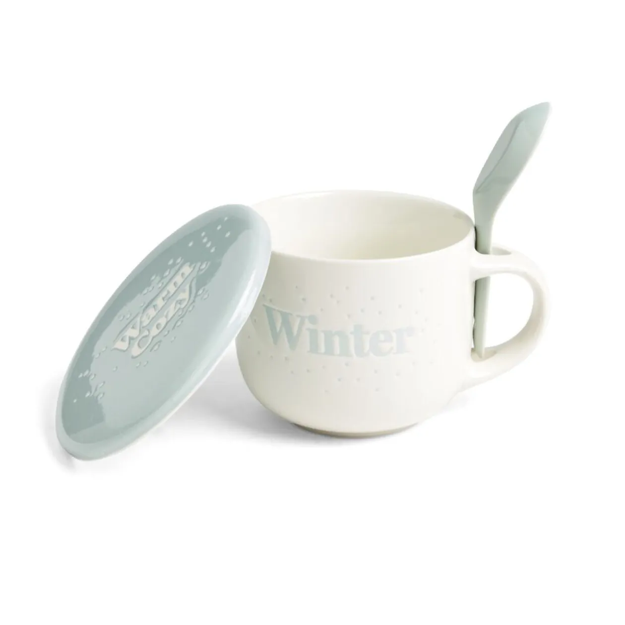 Bol jumbo 62cl avec cuillère et couvercle winter