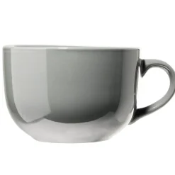 Bol jumbo Madrid en faïence gris foncé Ø13xH8,5cm 700ml