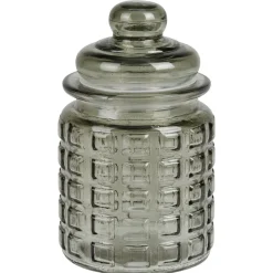 Bonbonnière colorée en verre