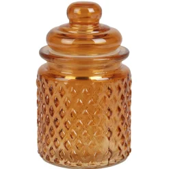 Bonbonnière colorée en verre