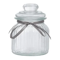 Bonbonnière en verre transparent 0,6L