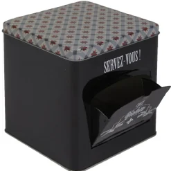 Boîte à biscuits carrée design 