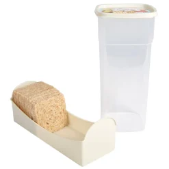 Boîte à brioches et pains de mie avec couvercle décoré