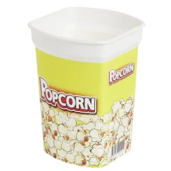 Boîte à pop corn 2L - 13,4x13,4xH18,4cm