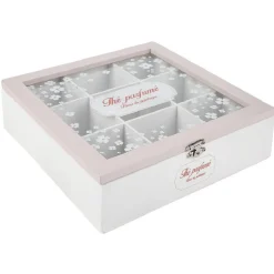 Boîte à thé motif fleur de cerisier