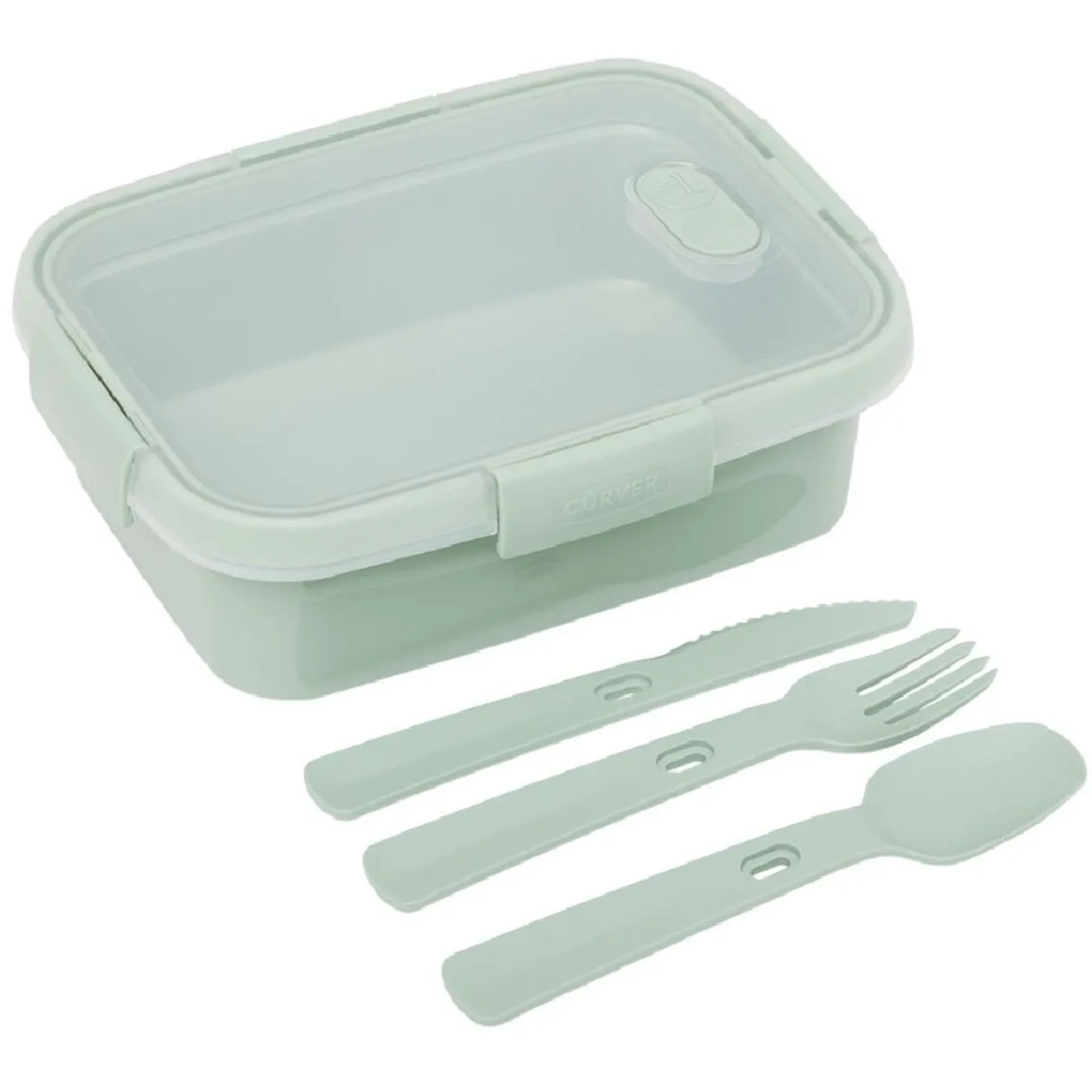 Boîte alimentaire curver rectangulaire verte 1 L