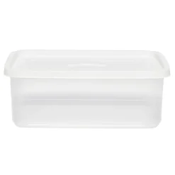 Boîte alimentaire rectangulaire polypropylène x3