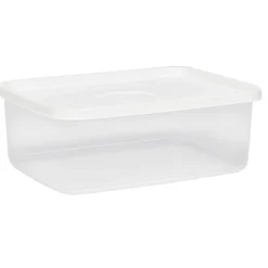 Boîte alimentaire rectangulaire polypropylène x3