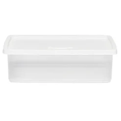 Boîte alimentaire rectangulaire polypropylène x3
