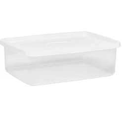 Boîte alimentaire rectangulaire polypropylène x3