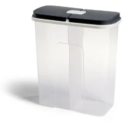 Boîte de conservation en plastique à 2 compartiments transparent 2,8L