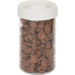 Boîte de conservation sous vide en verre avec couvercle plastique 1L