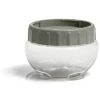 Boîte de conservation transparente avec couvercle à visser 430ml