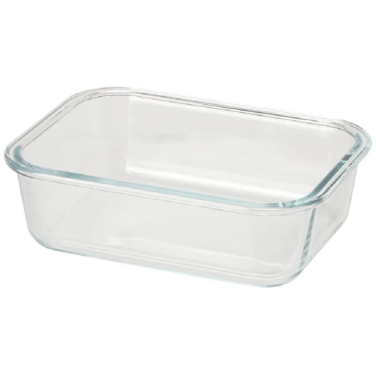 Boîte en verre et bambou 1 L