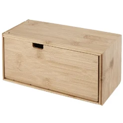 Boîte tiroir à dosettes bambou naturel