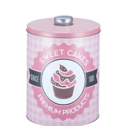 Boîte vintage encastrable bleue rose et jaune x3