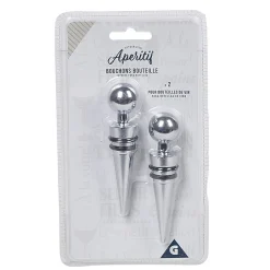 Bouchon à vin en inox X2