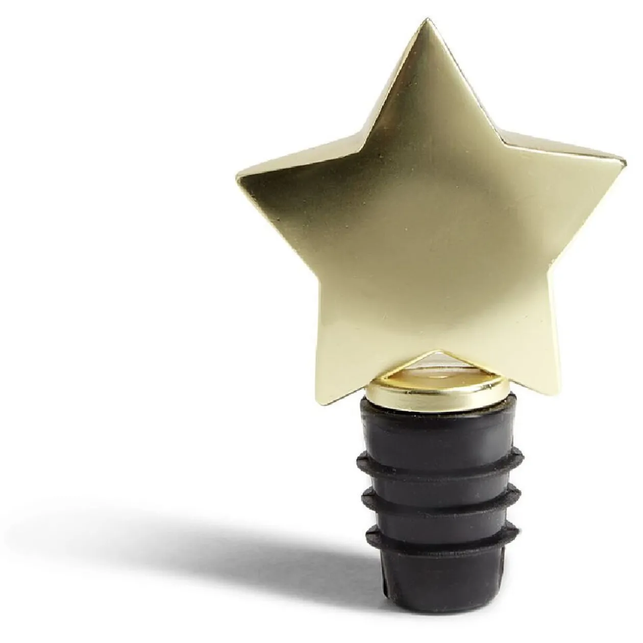 Bouchon design Noël doré - étoile ou sapin