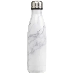 Bouteille isotherme inox blanc 500ml