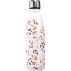 Bouteille isotherme inox motif fleur rose 500 ml