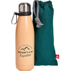 Bouteille isotherme 480ml avec housse orange