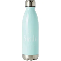 Bouteille réutilisable message imprimé H25 cm