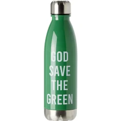 Bouteille réutilisable message imprimé H25 cm