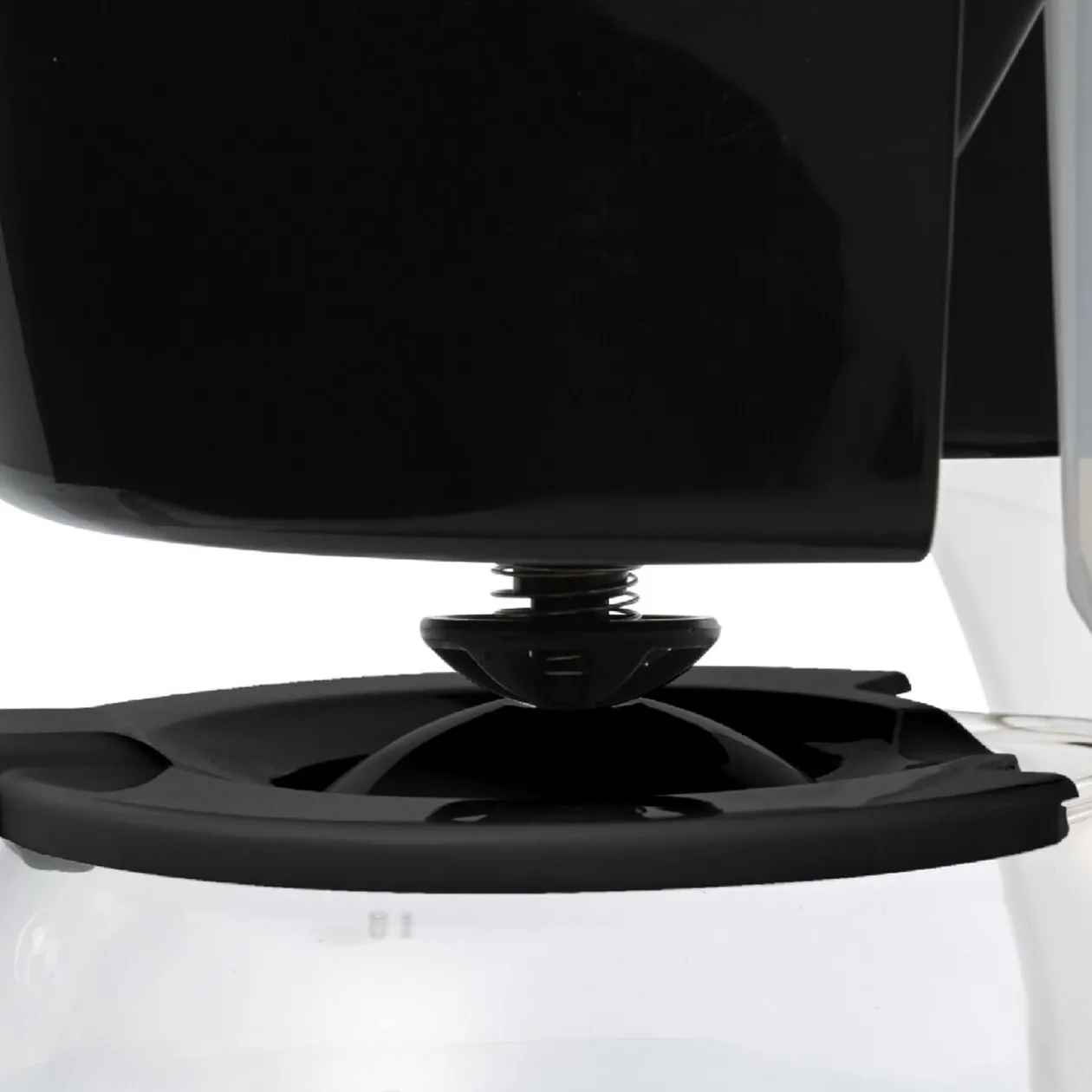 Cafetière Homday noire 1.25L