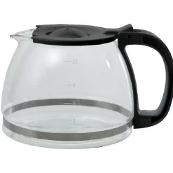 Cafetière Homday noire 1.25L