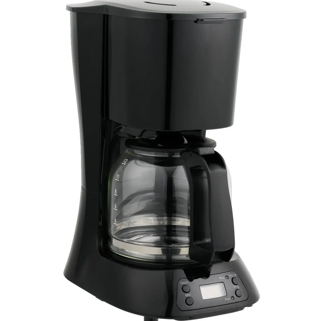 Cafetière programmable Homday noire 1,5L