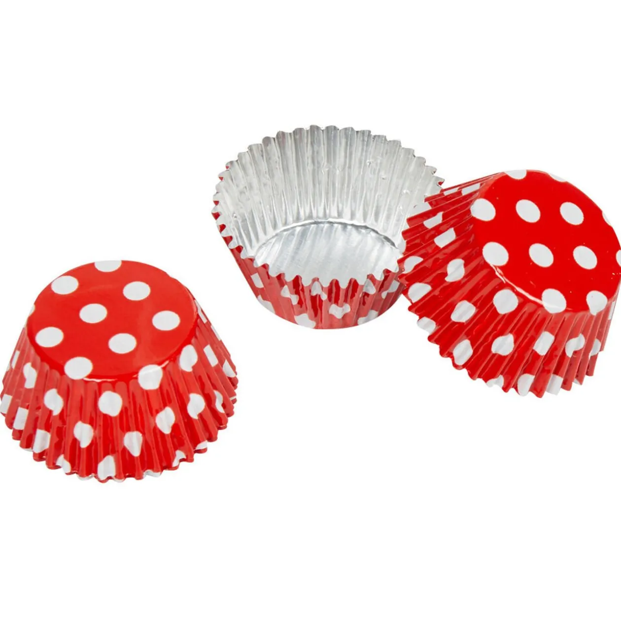 Caissette aluminium rouge et blanc x20