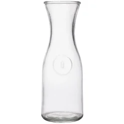 Carafe verre transparent 1L