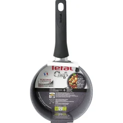Casserole Tefal antiadhésive aluminium effet pierre Ø 18 cm