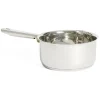 Casserole tous feux dont induction inox gris Ø18cm