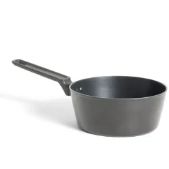 Casserole tous feux dont induction aluminium noir Ø20cm