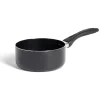 Casserole tous feux sauf induction aluminium noir Ø16cm
