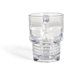 Chope de bière Halloween forme tête de mort 510ml