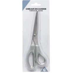 Ciseaux de cuisine en métal et plastique