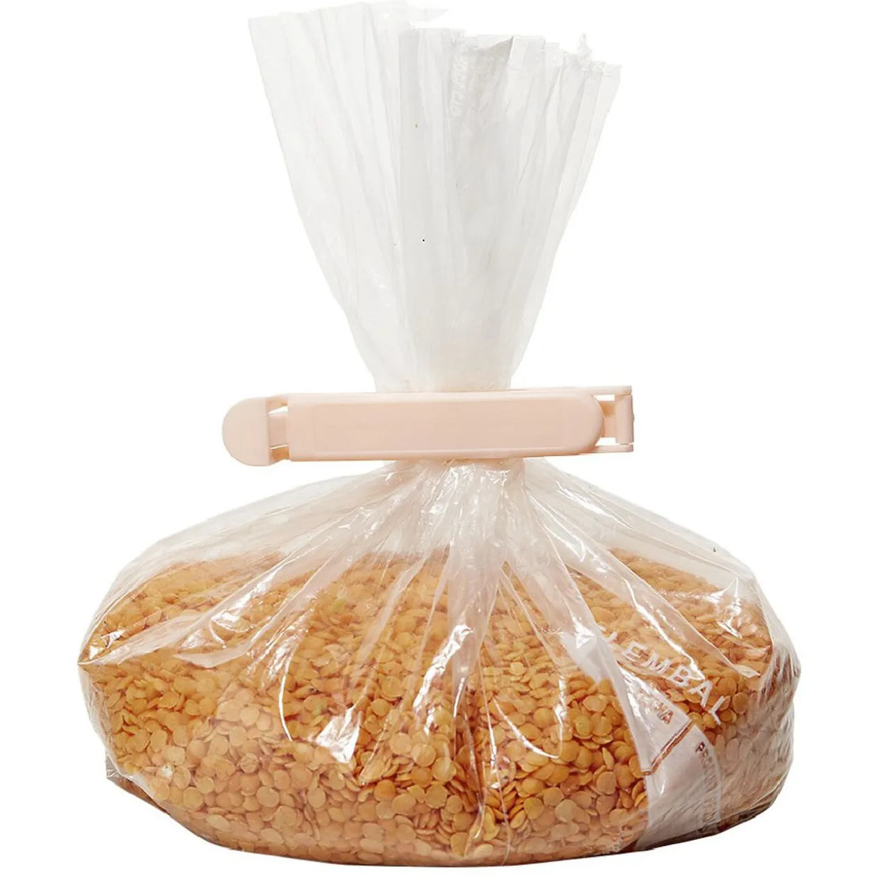 Clips pince sachet 3 formats rose gris blanc x20