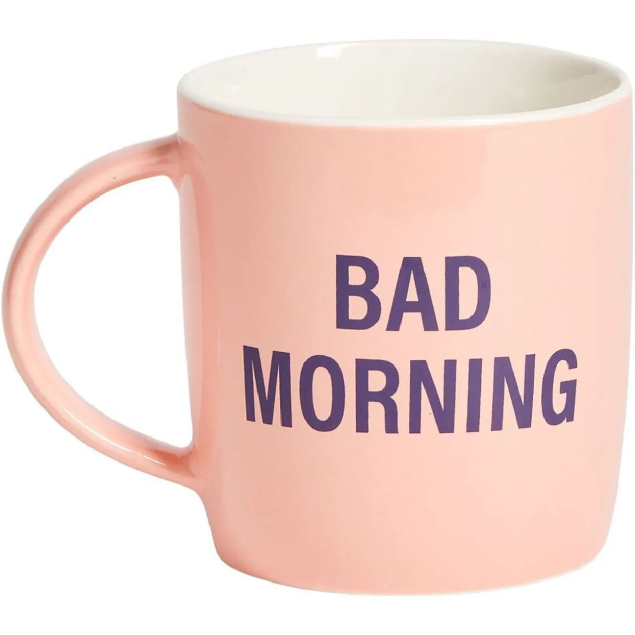 Coffret bol et mug en porcelaine Happy/Bad Morning - 2 modèles