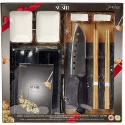 Coffret préparation sushi en bambou